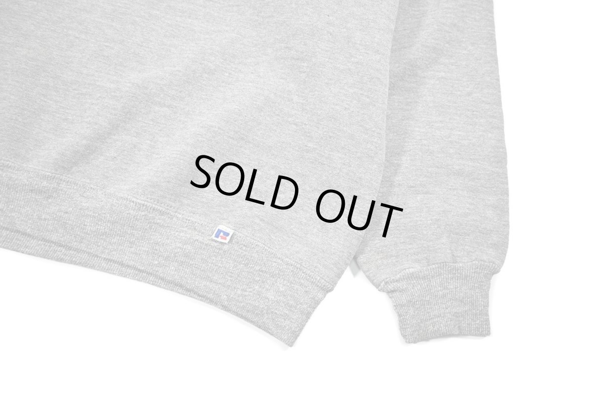 画像3: Used Russell Athletic Blank Sweat Shirt Grey (3)