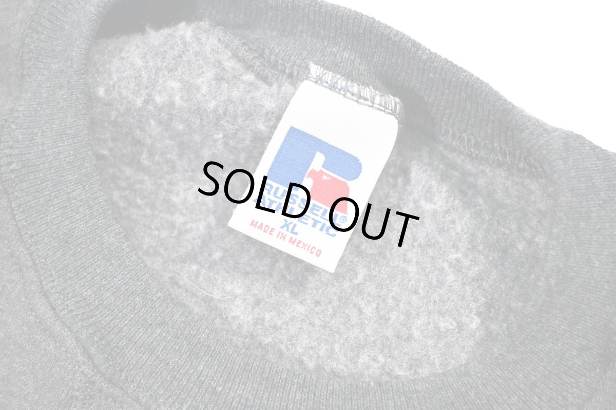 画像4: Used Russell Athletic Blank Sweat Shirt Charcoal (4)