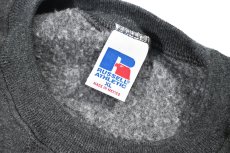 画像4: Used Russell Athletic Blank Sweat Shirt Charcoal (4)