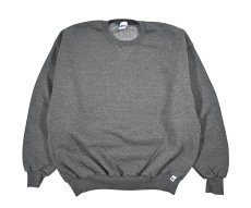画像1: Used Russell Athletic Blank Sweat Shirt Charcoal (1)