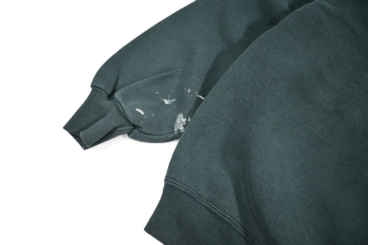 画像4: Used Russell Athletic Blank Sweat Shirt Moss made in USA (4)