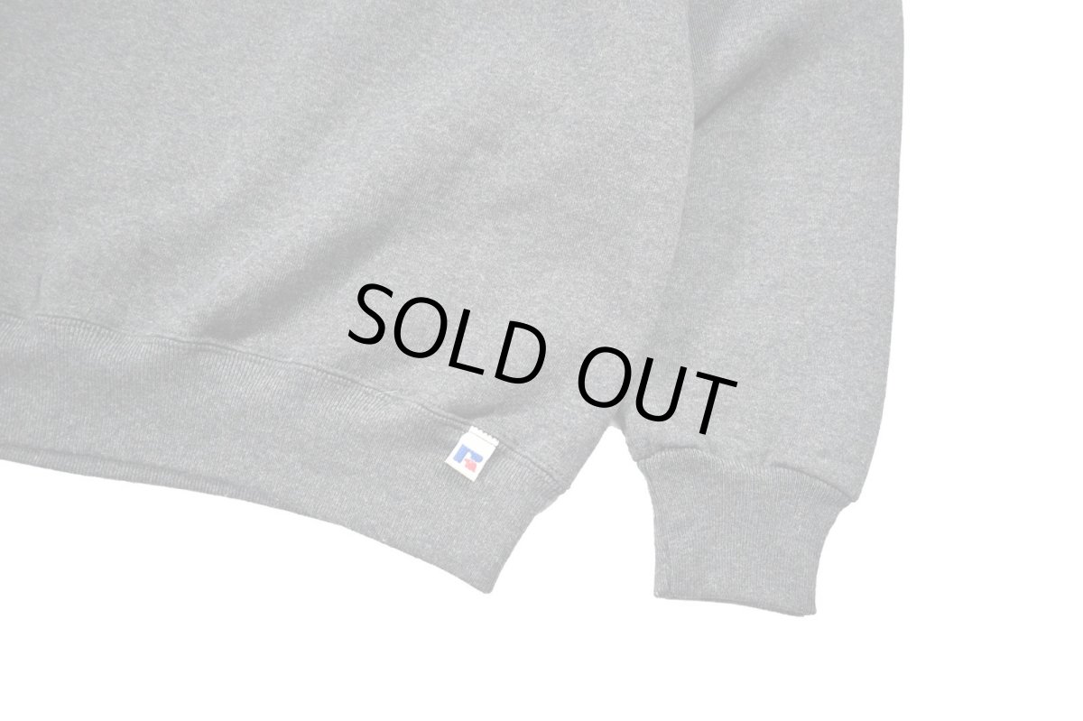 画像3: Deadstock Russell Athletic Blank Sweat Shirt Charcoal made in USA (3)