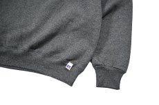 画像3: Deadstock Russell Athletic Blank Sweat Shirt Charcoal made in USA (3)
