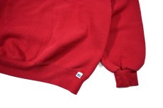 画像3: Used Russell Athletic Blank Sweat Shirt Burgundy made in USA (3)