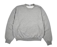 画像1: Used Russell Athletic Blank Sweat Shirt Grey (1)