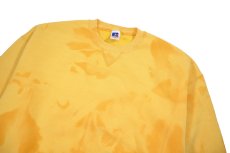 画像3: Used Russell Athletic Blank Sweat Shirt Yellow (3)