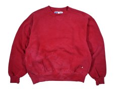 画像1: Used Russell Athletic Blank Sweat Shirt Burgundy made in USA (1)