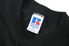 画像4: Used Russell Athletic Blank Sweat Shirt Black made in USA (4)