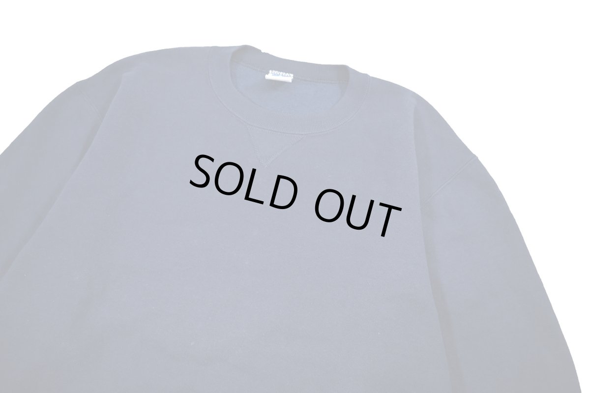 画像2: Used Russell Athletic Blank Sweat Shirt Navy made in USA (2)