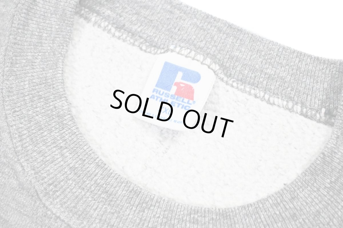 画像4: Used Russell Athletic Blank Sweat Shirt Grey (4)