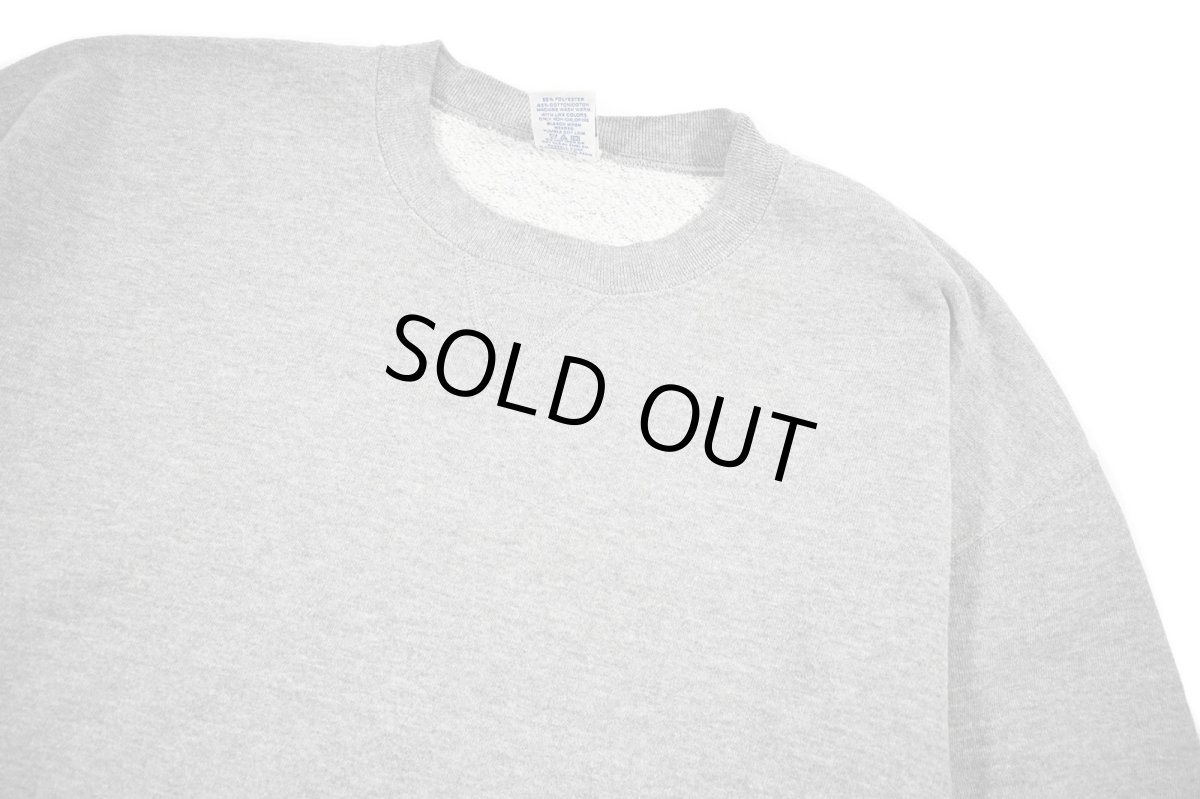 画像2: Used Russell Athletic Blank Sweat Shirt Grey (2)