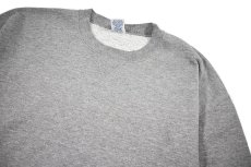 画像2: Used Russell Athletic Blank Sweat Shirt Grey (2)
