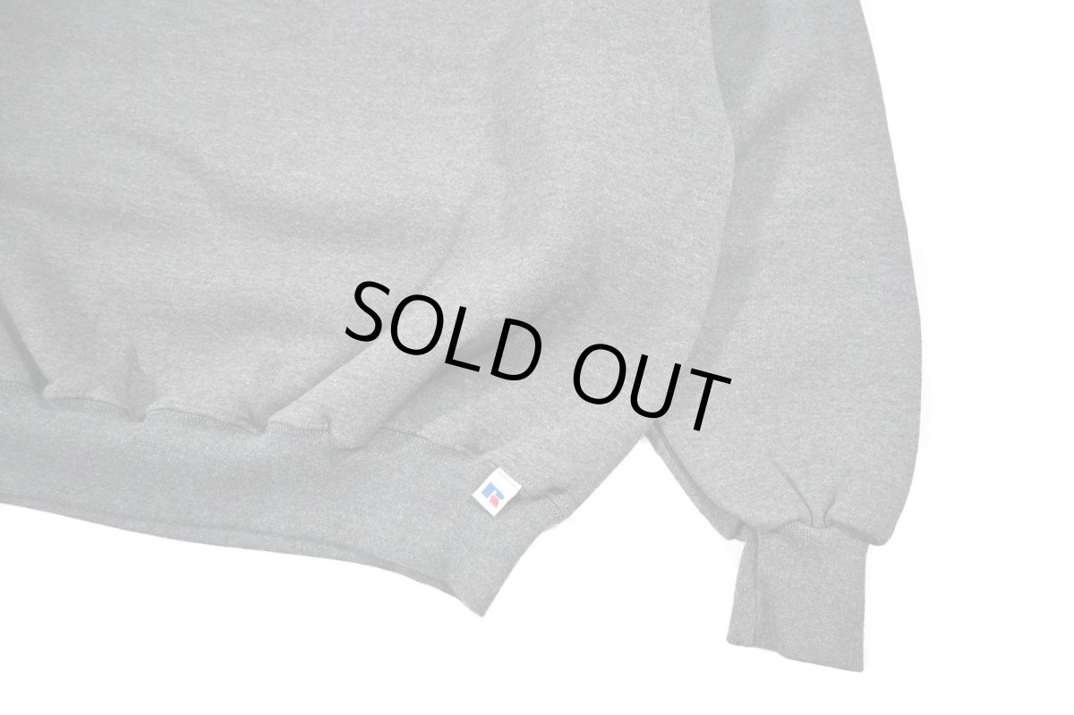画像3: Used Russell Athletic Blank Sweat Shirt Charcoal (3)