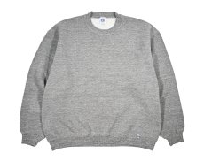 画像1: Used Russell Athletic Blank Sweat Shirt Grey (1)