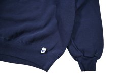 画像3: Used Russell Athletic Blank Sweat Shirt Navy made in USA (3)