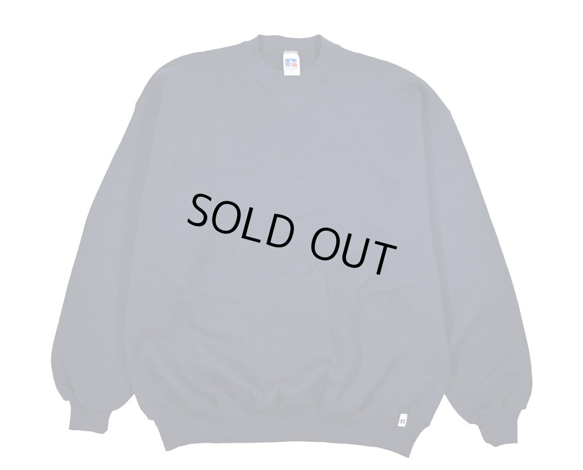 画像1: Deadstock Russell Athletic Blank Sweat Shirt Navy made in USA (1)