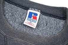 画像4: Used Russell Athletic Blank Sweat Shirt Navy (4)