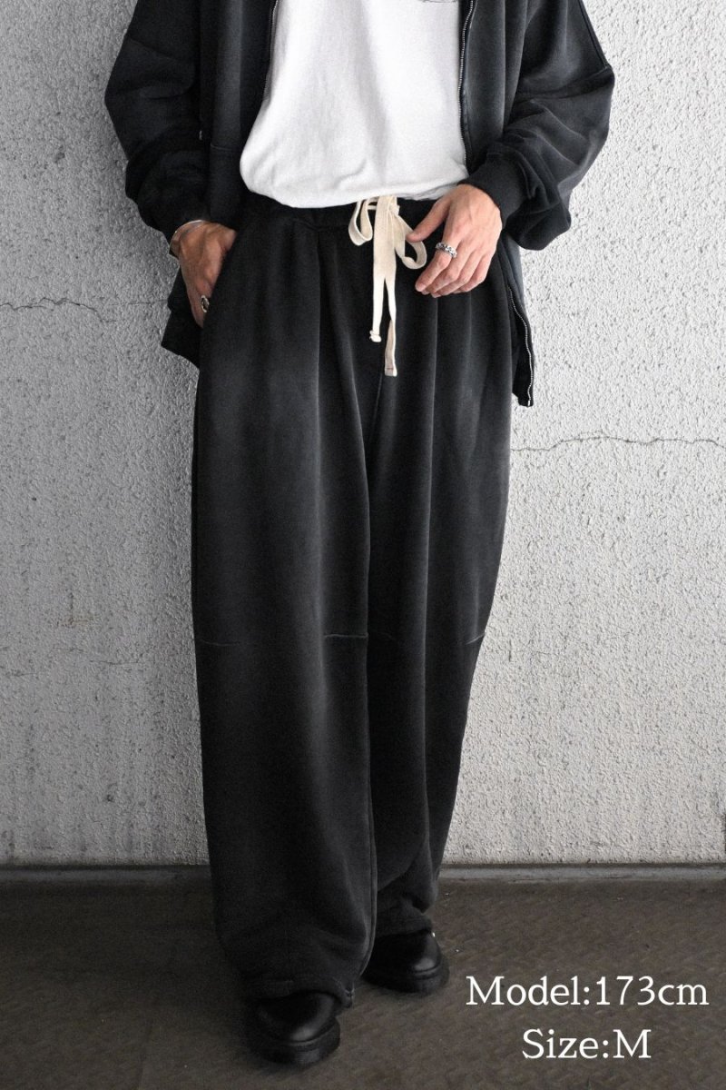 画像6: MOOJI MOOJI US Sweat Pants Aged Black (6)