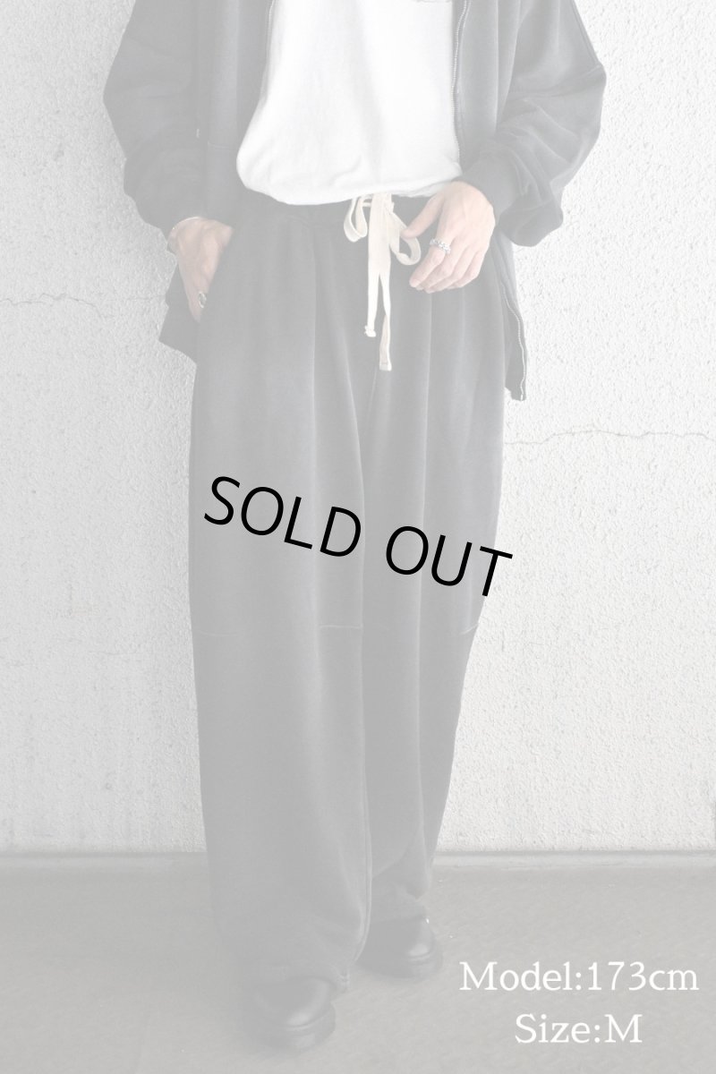 画像6: MOOJI MOOJI US Sweat Pants Aged Black (6)