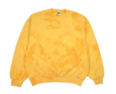 画像1: Used Russell Athletic Blank Sweat Shirt Yellow (1)