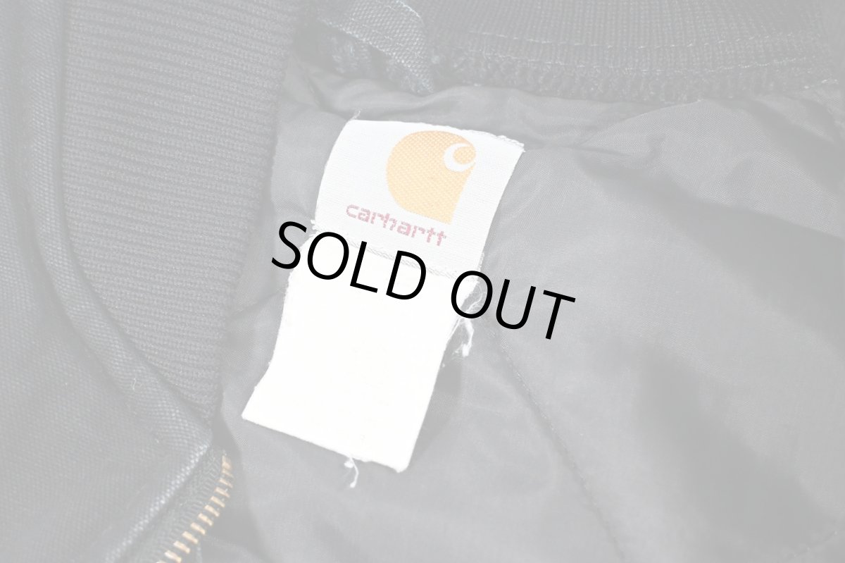 画像6: Used Carhartt Duck Vest Black (6)