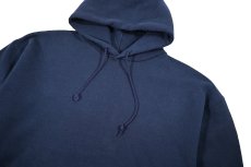 画像2: Used Russell Athletic Blank Sweat Hoodie Navy made in USA (2)