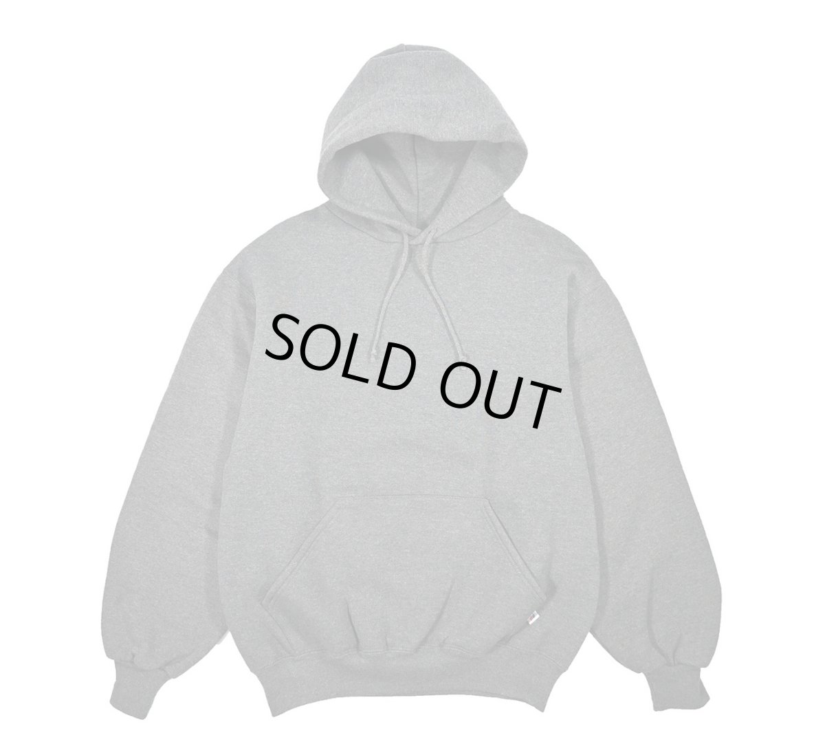 画像1: Deadstock Russell Athletic Blank Sweat Hoodie Charcoal made in USA (1)