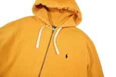 画像2: Used Polo Ralph Lauren Full Zip Sweat Hoodie Yellow ラルフローレン (2)