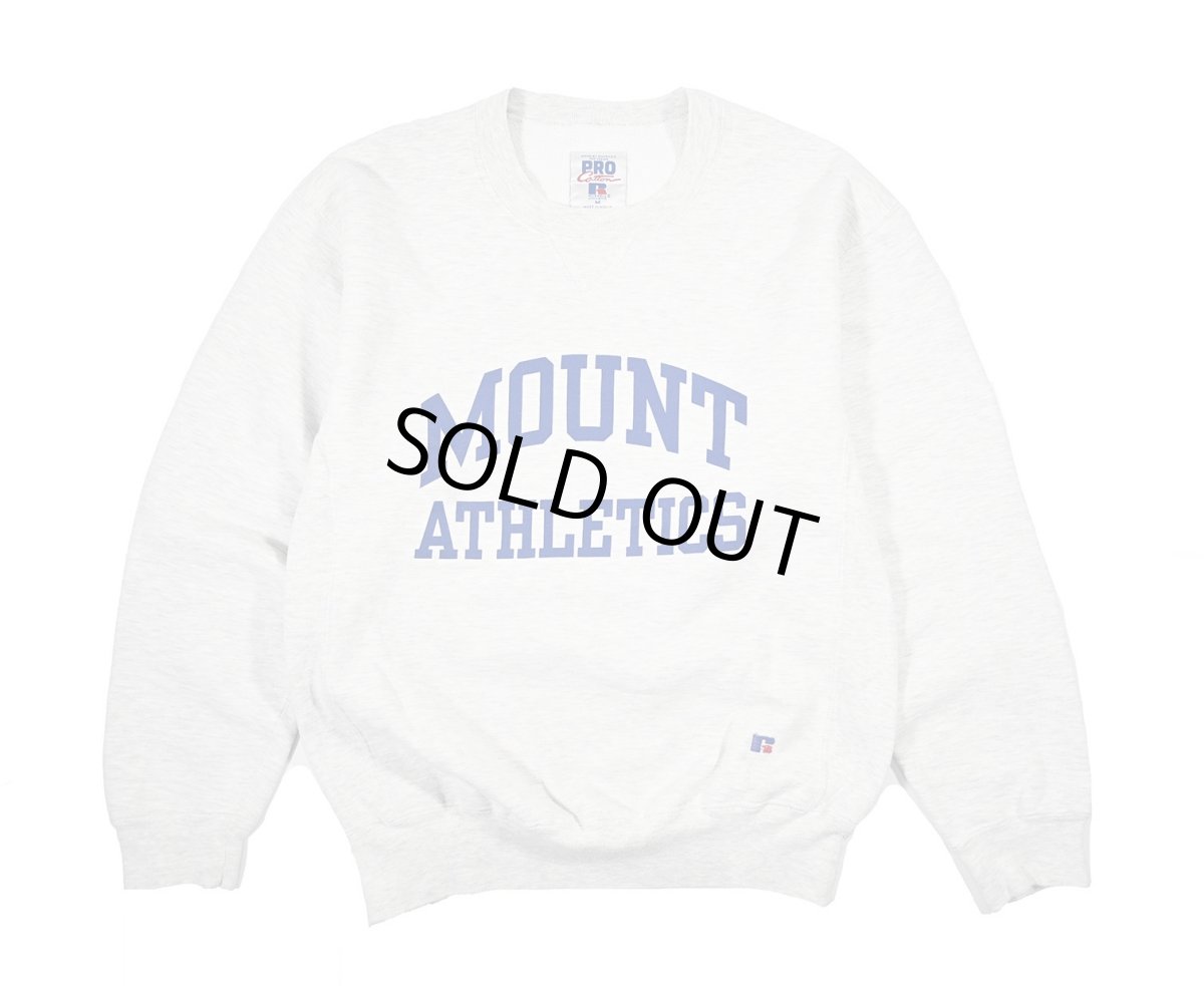 画像1: Used Russell Athletic Sweat Shirt "Mount Athletics" 両面プリント (1)