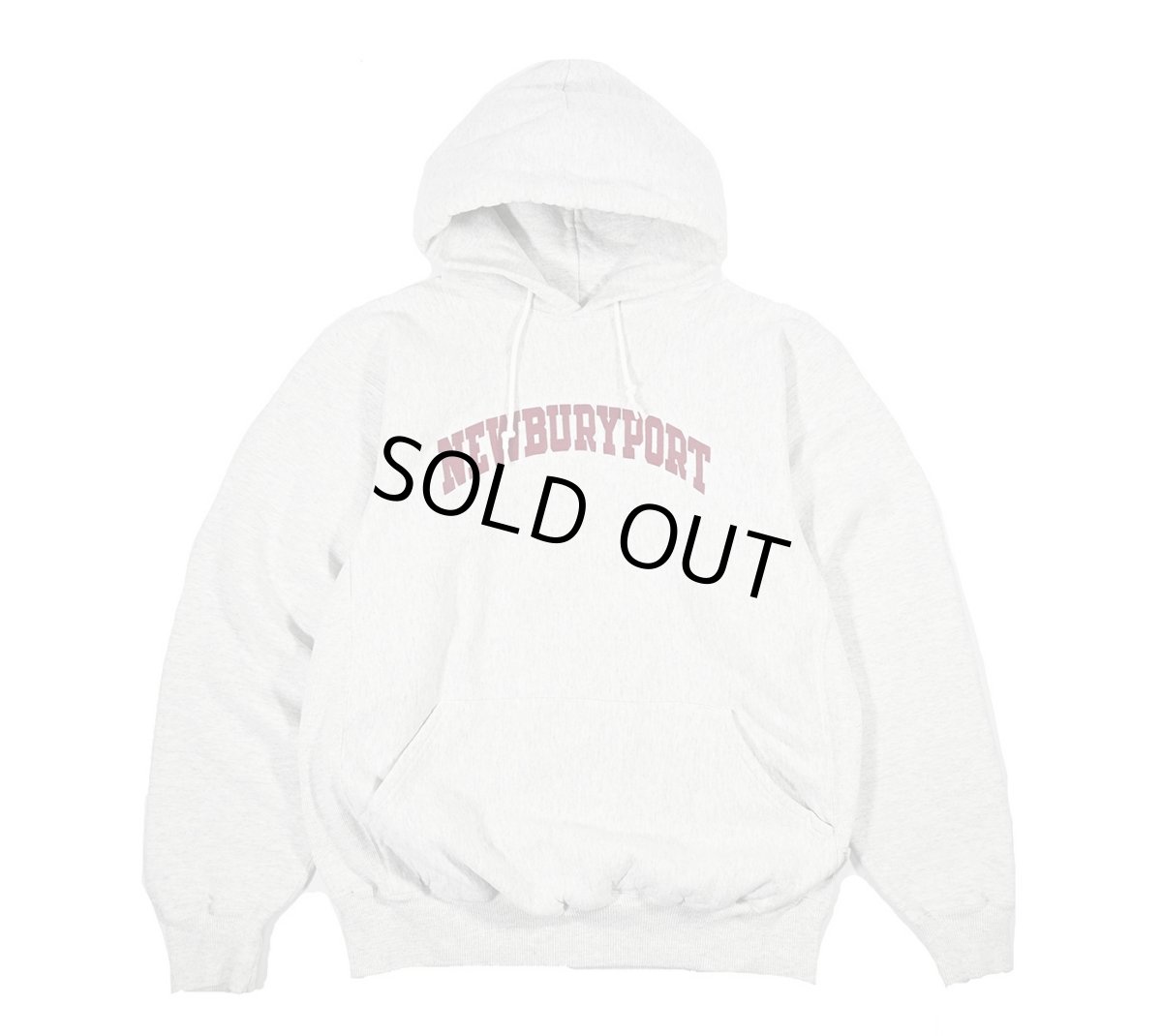 画像1: Used Kellsport Sweat Hoodie "Newburyport" made in USA 両面プリント (1)