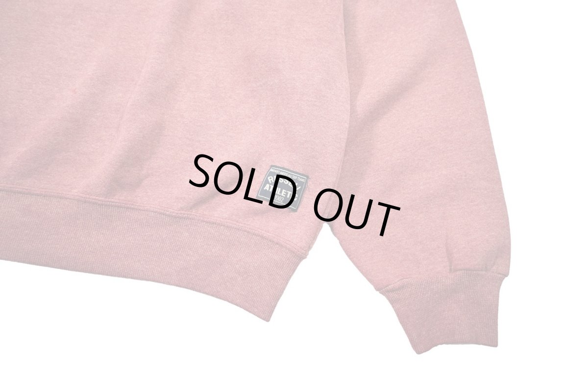 画像3: Used Russell Athletic Blank Quarter Zip Sweat Shirt Red made in USA (3)