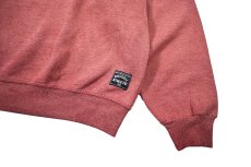 画像3: Used Russell Athletic Blank Quarter Zip Sweat Shirt Red made in USA (3)