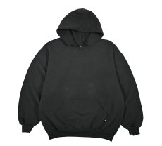 画像1: Used Russell Athletic Blank Sweat Hoodie Black made in USA (1)