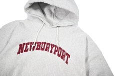 画像2: Used Kellsport Sweat Hoodie "Newburyport" made in USA 両面プリント (2)