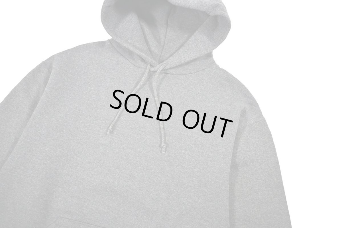 画像2: Deadstock Russell Athletic Blank Sweat Hoodie Charcoal made in USA (2)