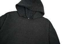 画像2: Used Russell Athletic Blank Sweat Hoodie Black made in USA (2)