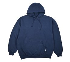 画像1: Used Russell Athletic Blank Sweat Hoodie Navy made in USA (1)