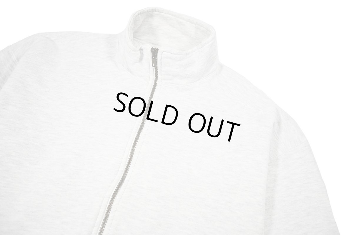 画像2: Used Russell Athletic×L.L.Bean  Blank Full Zip Sweat Shirt Ash made in USA (2)