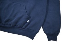 画像3: Used Russell Athletic Blank Sweat Hoodie Navy made in USA (3)