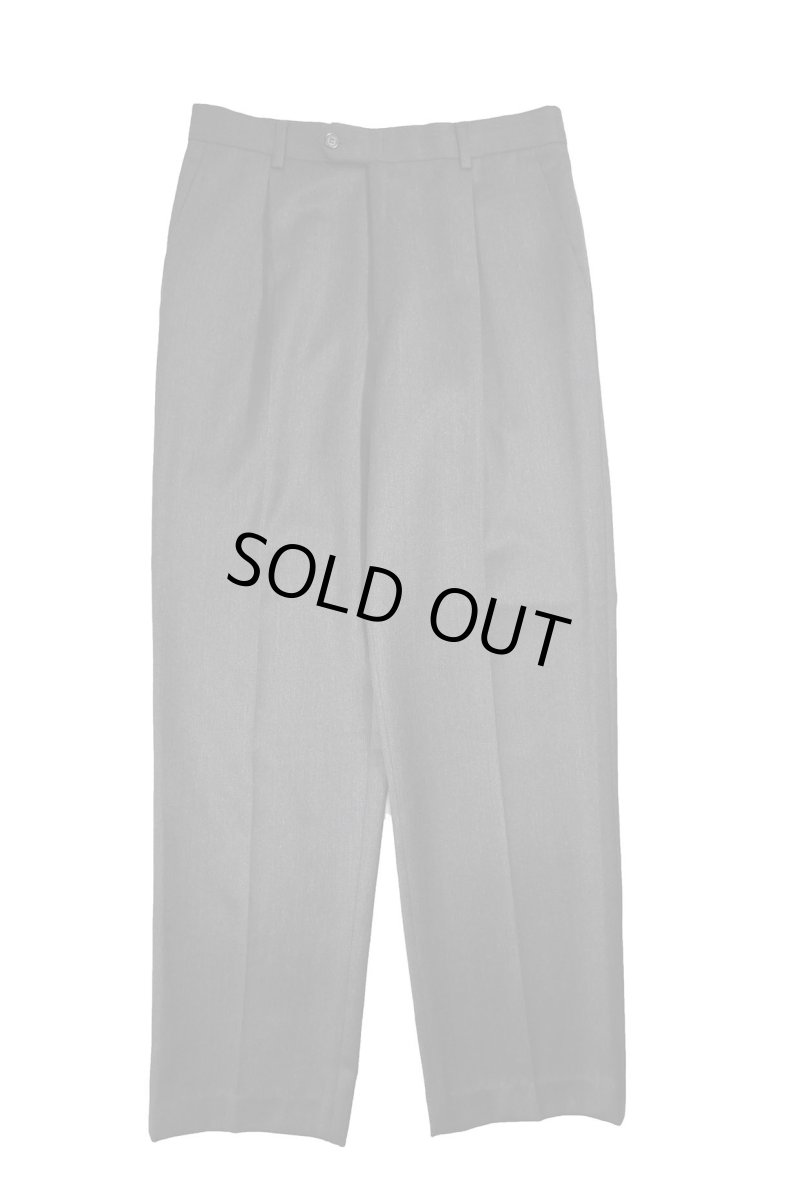 画像1: Used Wool Pleated Slacks (1)