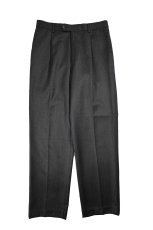 画像1: Used Wool Pleated Slacks (1)