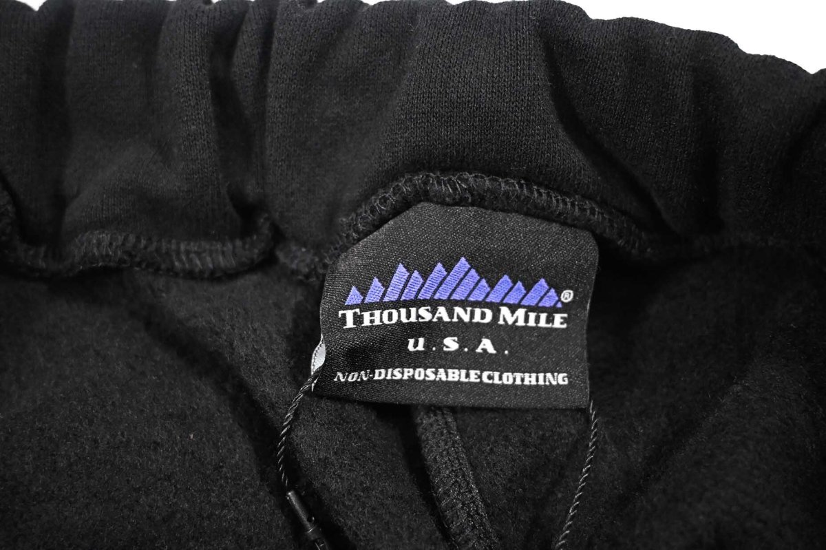 画像7: Thousand Mile Sweat Pants Black (7)