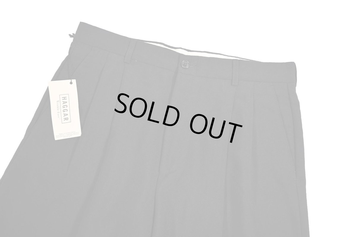 画像2: Deadstock Haggar Pleated Slacks (2)