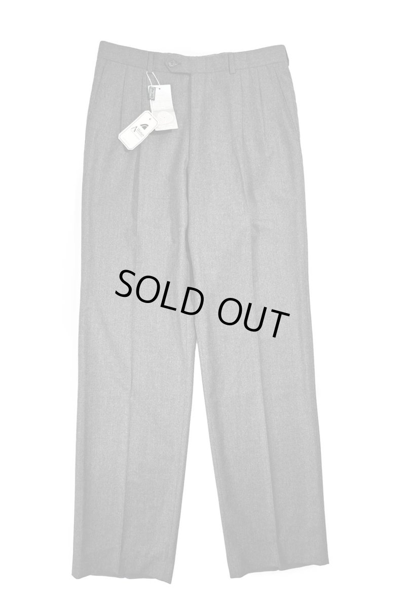 画像1: Deadstock Confezioni Altino Pleated Slacks made in Italy (1)