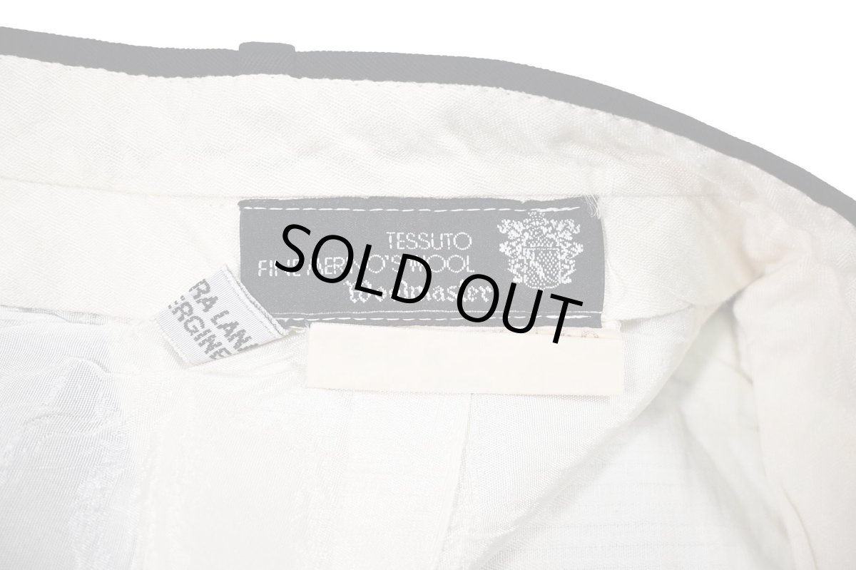 画像7: Used Rafael Pleated Slacks made in Italy (7)