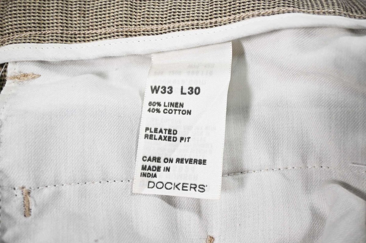 画像7: Used Dockers Pleated Slacks (7)