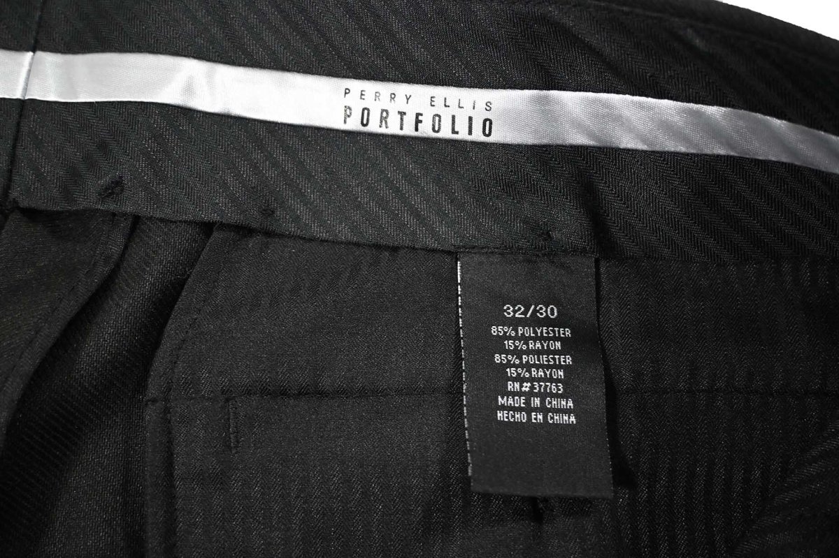 画像6: Used Perry Ellis Portfolio Pleated Slacks (6)