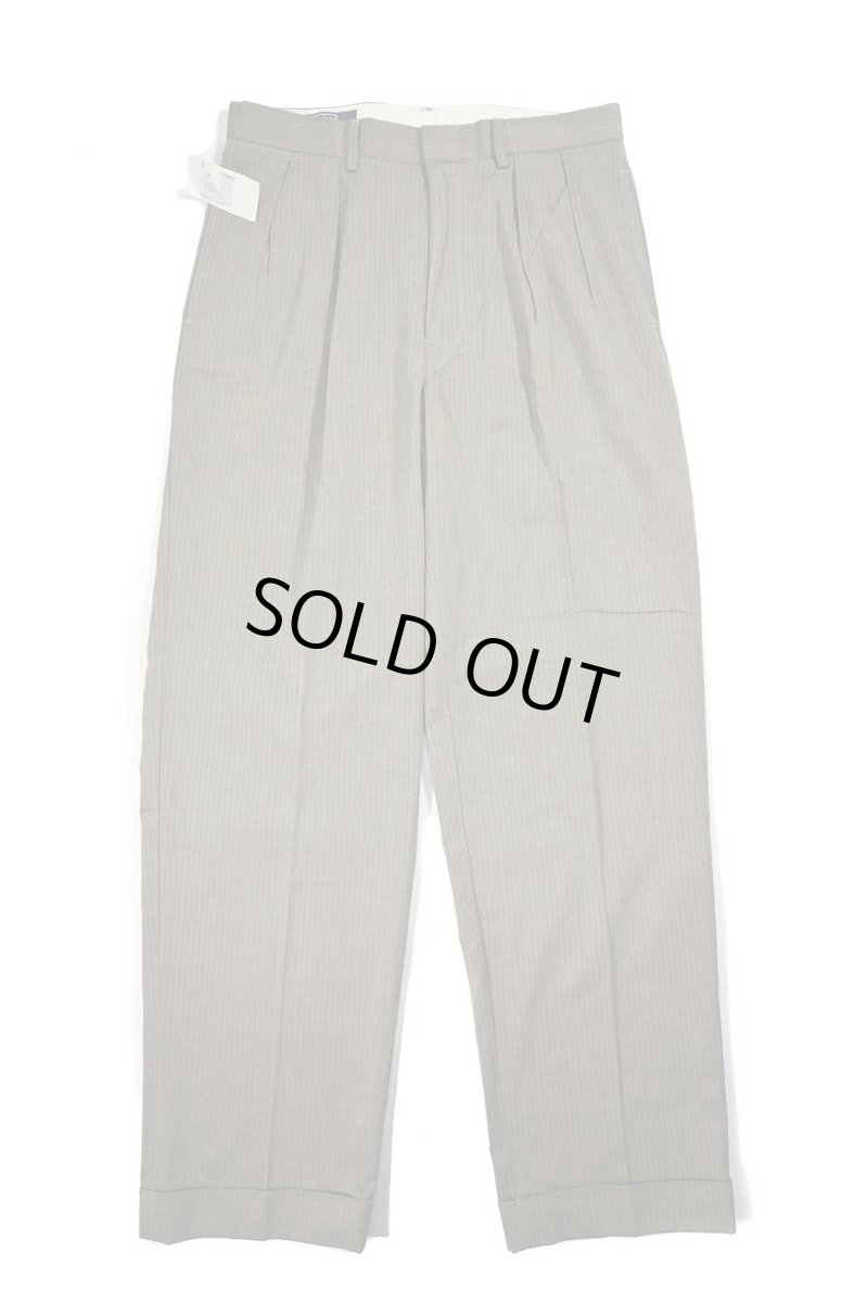 画像1: Deadstock Polo Ralph Lauren Pleated Slacks (1)
