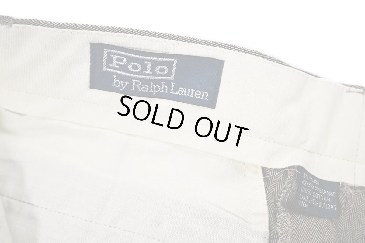 画像6: Deadstock Polo Ralph Lauren Pleated Slacks (6)