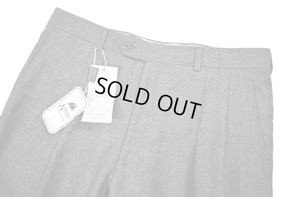 画像2: Deadstock Confezioni Altino Pleated Slacks made in Italy (2)